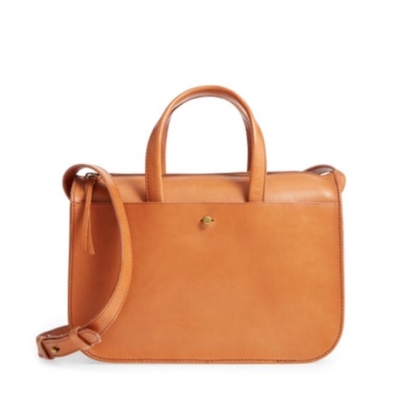 Madewell Handbags - Madewell Montreal Leather Satchel Purse